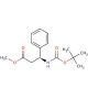 Methyl (3S)-3-Boc-amino-3-phenylpropionate (CAS 190189-97-0) - chemical structure image