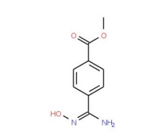 Methyl 4-[(Z)-amino(hydroxyimino)methyl]benzoate (CAS 184778-33-4) - chemical structure image