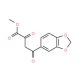 methyl 4-(1,3-benzodioxol-5-yl)-2,4-dioxobutanoate (CAS 832741-10-3) - chemical structure image
