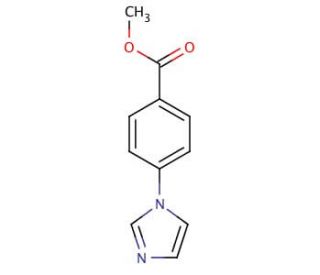 Methyl 4-(1H-imidazol-1-yl)benzoate (CAS 101184-08-1) - chemical structure image