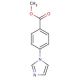 Methyl 4-(1H-imidazol-1-yl)benzoate (CAS 101184-08-1) - chemical structure image
