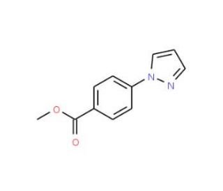 Methyl 4-(1H-pyrazol-1-yl)benzenecarboxylate - chemical structure image