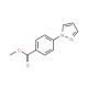 Methyl 4-(1H-pyrazol-1-yl)benzenecarboxylate - chemical structure image