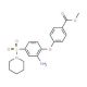 methyl 4-[2-amino-4-(piperidin-1-ylsulfonyl)phenoxy]benzoate - chemical structure image