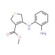 Methyl 4-(2-Aminoanilino)-2,5-dihydrothiophene-3-carboxylate (CAS 61325-23-3) - chemical structure image