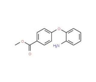 Methyl 4-(2-aminophenoxy)benzoate - chemical structure image