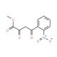 Methyl 4-(2-nitrophenyl)-2,4-dioxobutanoate - chemical structure image