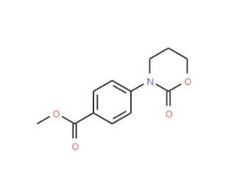 Methyl 4-(2-oxo-1,3-oxazinan-3-yl)benzoate (CAS 1031927-08-8) - chemical structure image