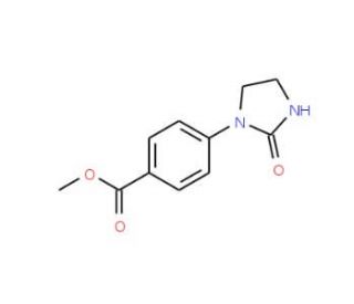 Methyl 4-(2-oxoimidazolidin-1-yl)benzoate (CAS 627901-54-6) - chemical structure image