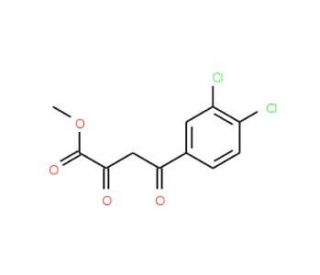 Methyl 4-(3,4-dichlorophenyl)-2,4-dioxobutanoate (CAS 374679-63-7) - chemical structure image