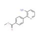 Methyl 4-(3-amino-2-pyridinyl)benzenecarboxylate - chemical structure image