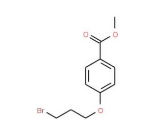 Methyl 4-(3-bromopropoxy)benzoate (CAS 135998-88-8) - chemical structure image