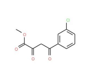 methyl 4-(3-chlorophenyl)-2,4-dioxobutanoate - chemical structure image