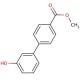 Methyl 4-(3-hydroxyphenyl)benzoate (CAS 579511-01-6) - chemical structure image
