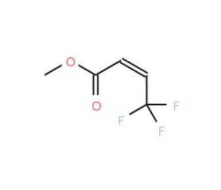 Methyl 4,4,4-trifluorocrotonate (CAS 85694-31-1) - chemical structure image