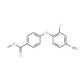 Methyl 4-(4-amino-2-chlorophenoxy)benzoate - chemical structure image