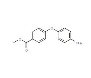 Methyl 4-(4-aminophenoxy)benzoate (CAS 24477-92-7) - chemical structure image