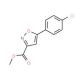 Methyl 4-(4-chlorophenyl)isoxazole-5-carboxylate (CAS 1072944-87-6) - chemical structure image
