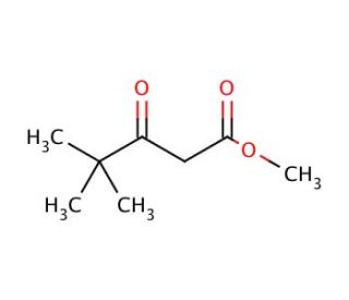 Methyl 4,4-dimethyl-3-oxopentanoate (CAS 55107-14-7) - chemical structure image