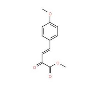 Methyl 4-(4-methoxyphenyl)-2-oxo-3-butenoate (CAS 105213-31-8) - chemical structure image