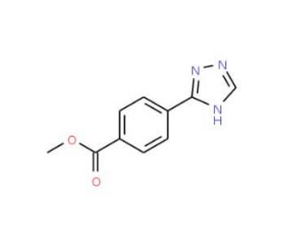 methyl 4-(4H-1,2,4-triazol-3-yl)benzoate - chemical structure image