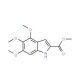 methyl 4,5,6-trimethoxy-1H-indole-2-carboxylate - chemical structure image