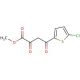 methyl 4-(5-chlorothien-2-yl)-2,4-dioxobutanoate - chemical structure image