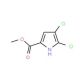 Methyl 4,5-dichloro-1H-pyrrole-2-carboxylate (CAS 1197-12-2) - chemical structure image