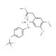 Methyl [4,5-Dimethoxy-2-(4-trifluoromethylsulfanyl-phenylsulfamoyl phenyl]-acetate - chemical structure image