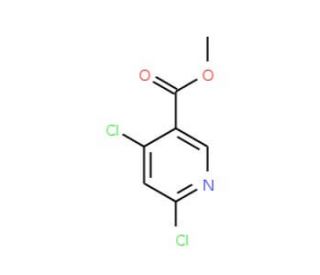 Methyl 4,6-dichloropyridine-3-carboxylate (CAS 65973-52-6) - chemical structure image