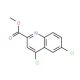 Methyl 4,6-dichloroquinoline-2-carboxylate (CAS 848501-96-2) - chemical structure image