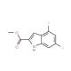 methyl 4,6-difluoro-1H-indole-2-carboxylate - chemical structure image