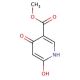 Methyl 4,6-dihydroxynicotinate (CAS 79398-27-9) - chemical structure image
