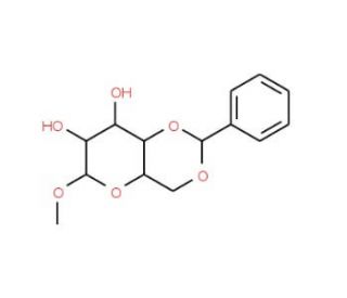 Methyl-4,6-O-benzyliden-alpha-D-mannopyranoside (CAS 65530-26-9) - chemical structure image