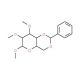 Methyl 4,6-O-benzylidene-2,3-di-O-methyl-a-D-glucopyranoside (CAS 3051-89-6) - chemical structure image