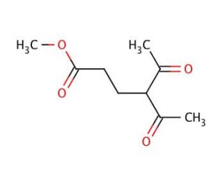 Methyl 4-acetyl-5-oxohexanoate (CAS 13984-53-7) - chemical structure image