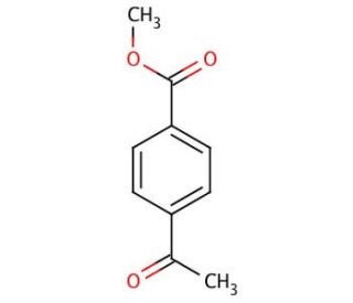 Methyl 4-acetylbenzoate (CAS 3609-53-8) - chemical structure image