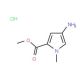 Methyl-4-amino-1-methyl pyrrole-2-carboxylate hydrochloride (CAS 180258-45-1) - chemical structure image