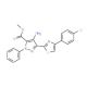 methyl 4-amino-3-[4-(4-chlorophenyl)-1,3-thiazol-2-yl]-1-phenyl-1H-pyrazole-5-carboxylate - chemical structure image