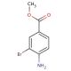 Methyl 4-amino-3-bromobenzoate (CAS 106896-49-5) - chemical structure image