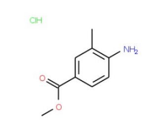methyl 4-amino-3-methylbenzoate hydrochloride - chemical structure image