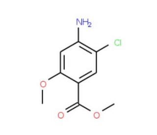 Methyl 4-Amino-5-chloro-2-methoxybenzoate - chemical structure image