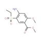 Methyl 4-amino-5-(ethylsulphonyl)-2-methoxybenzoate (CAS 80036-89-1) - chemical structure image