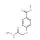 Methyl 4-((aminocarbamoyl)methoxy)benzoate - chemical structure image