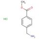 Methyl 4-(aminomethyl)benzoate hydrochloride (CAS 6232-11-7) - chemical structure image