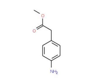 Methyl-(4-aminophenyl)acetate (CAS 39552-81-3) - chemical structure image