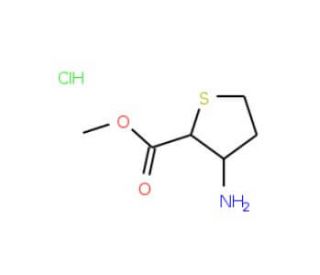 Methyl 4-aminothiophene-3-carboxylate hydrochloride (CAS 39978-14-8) - chemical structure image