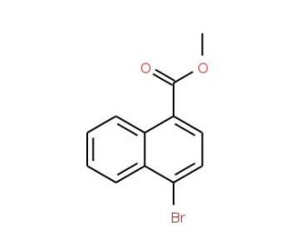 Methyl 4-bromo-1-naphthoate (CAS 35615-97-5) - chemical structure image