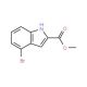 Methyl 4-bromo-1H-indole-2-carboxylate (CAS 167479-13-2) - chemical structure image