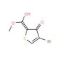 Methyl 4-bromo-3-hydroxythiophene-2-carboxylate (CAS 95201-93-7) - chemical structure image